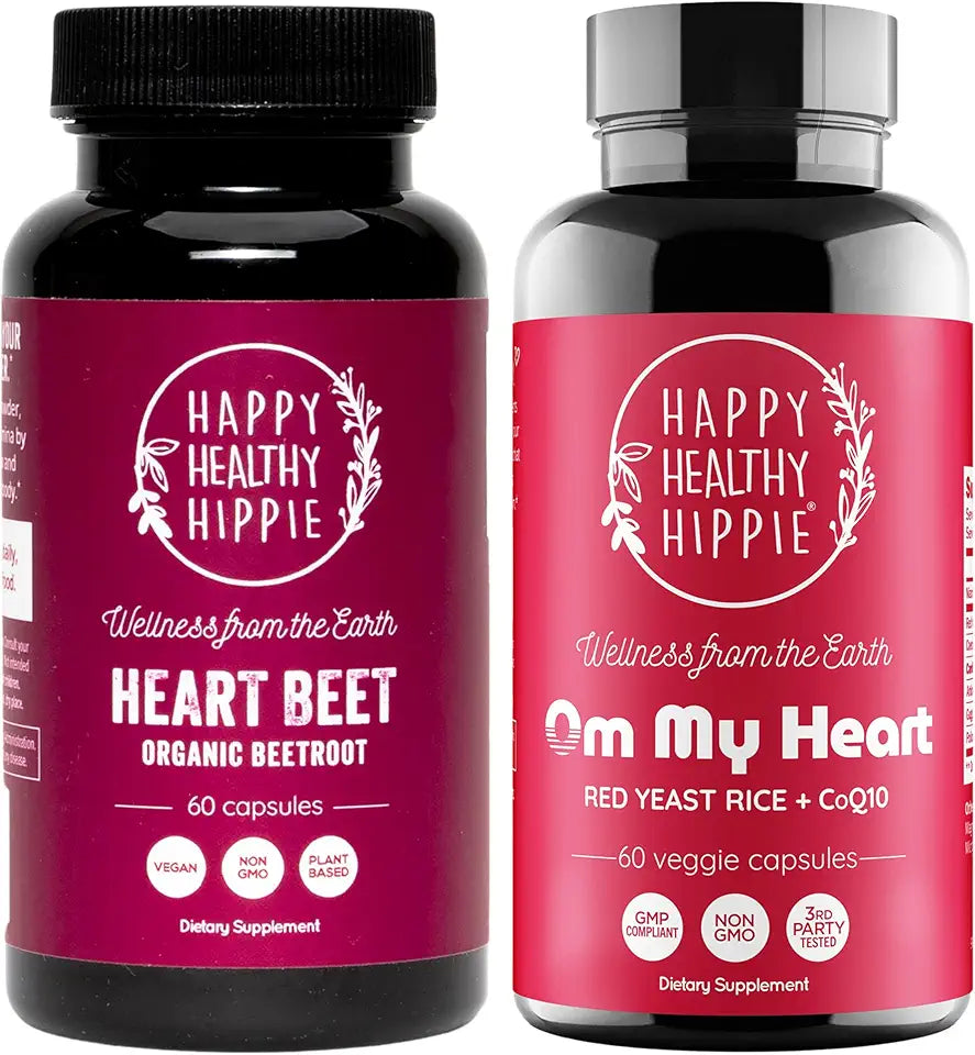 Red Yeast Rice with CoQ10 & Organic Beet Root Capsules F404