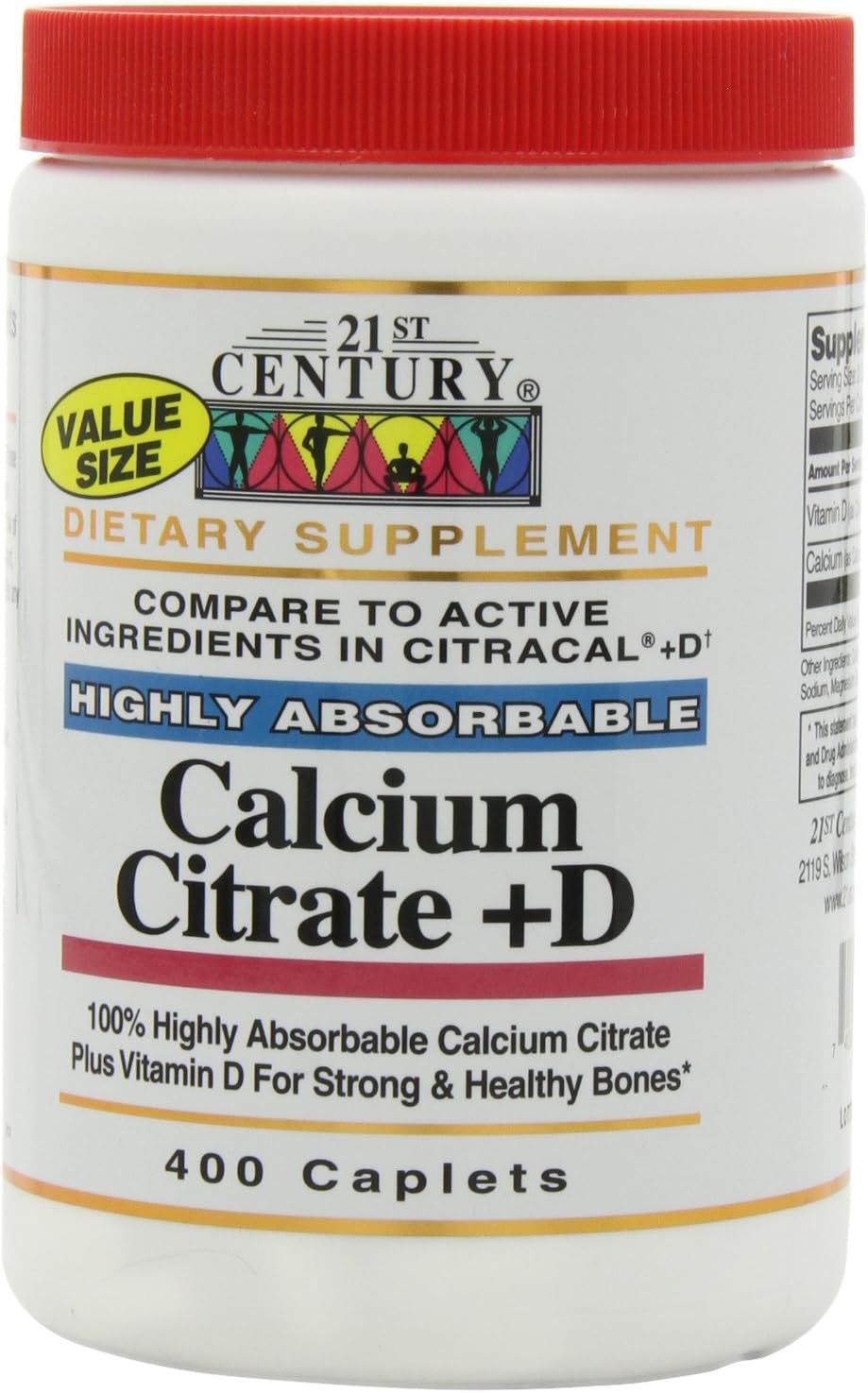 Calcium Citrate + Vitamin D Caps Q246