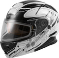 Wired Modular Helmet - Black/White - Large V33556