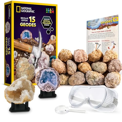 15 Premium Geodes Science Kit S206633