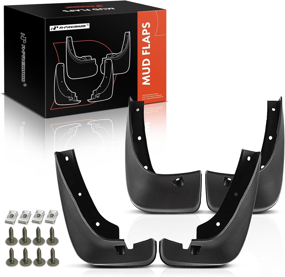 Mud Flaps Splash Guards 4-PC Set I73475