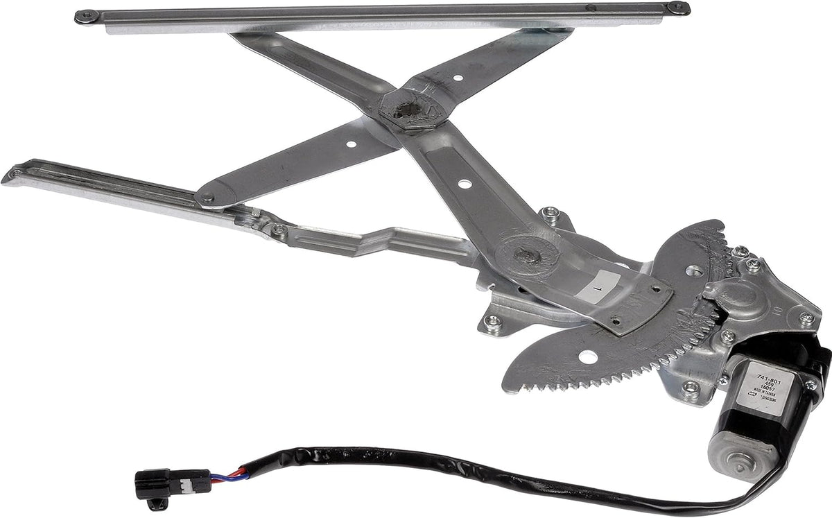 Front Driver Side Power Window Motor and Regulator Assembly Black Pack of 2 A8161