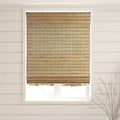 Brown Semi-Sheer Roman Shade K3230