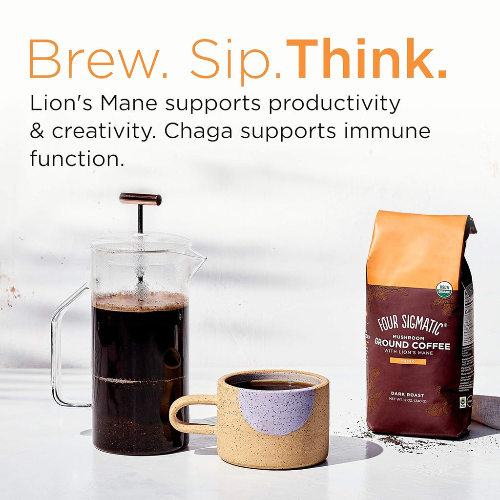 Organic Mushroom Ground Coffee O6513