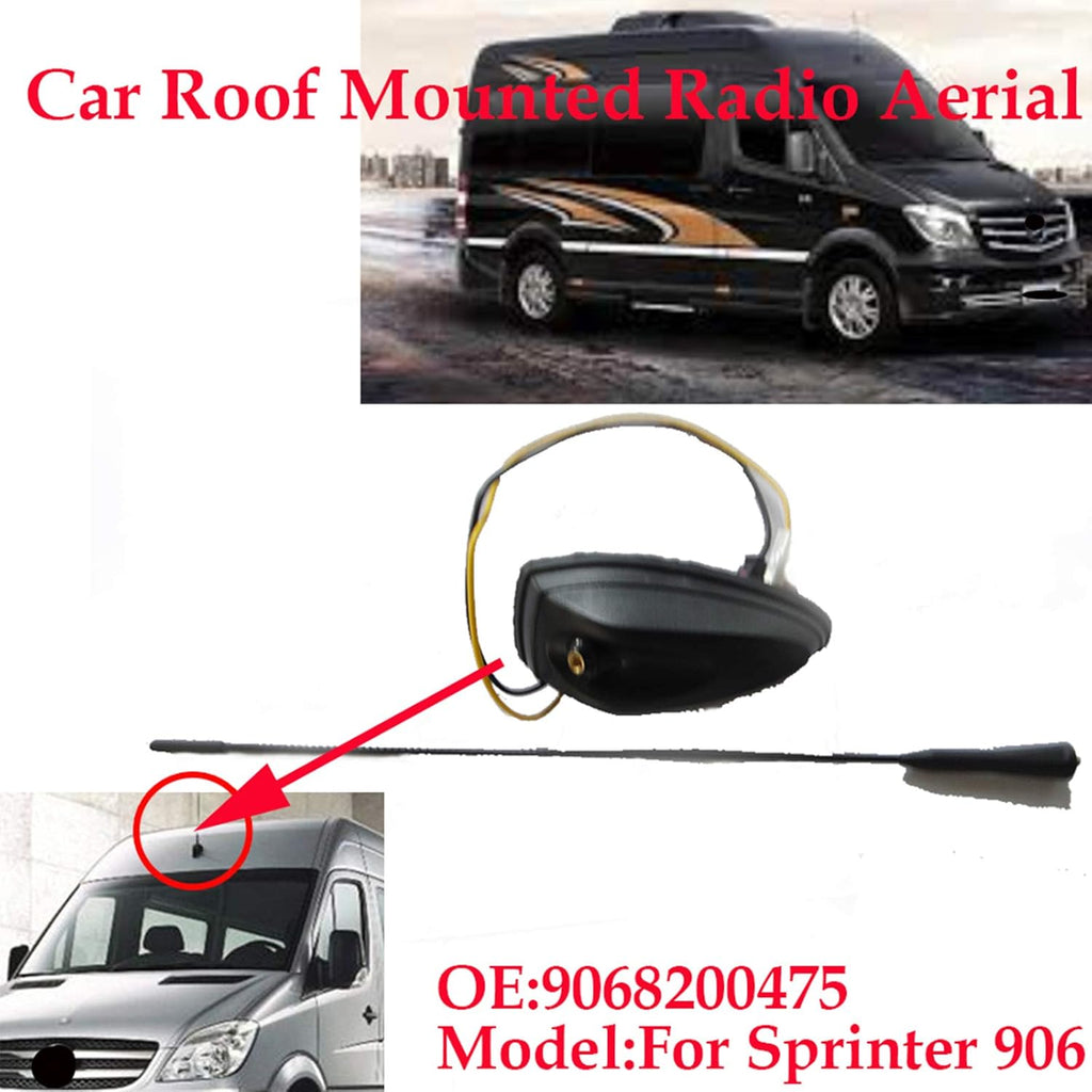 Car Roof Antenna Mast Replacement Pack of 2 K250