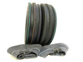 350x6 Front 3 Rib Tires with Tubes V9214