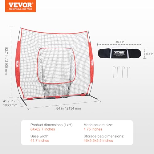 7x7ft Baseball Softball Practice Net P413