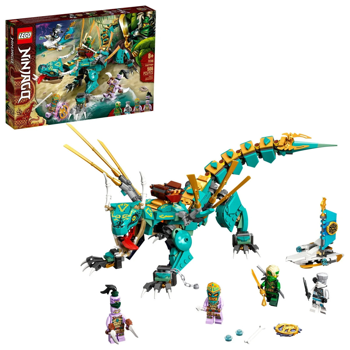 Building Toy Ninja Playset (506 Pieces) C214386