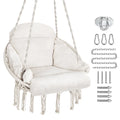 Hanging Hammock Swing Chair with Cushion A740675