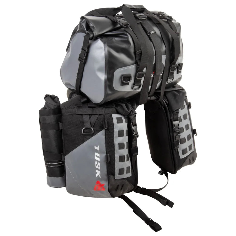 Rackless Luggage System with Medium Dry Duffel and Large Bottle Holders X979