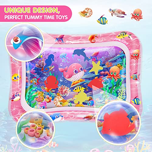 Inflatable Tummy Time Water Play Mat T455