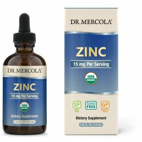 Liquid Zinc Drops 15 mg 3.88 fl oz V3741