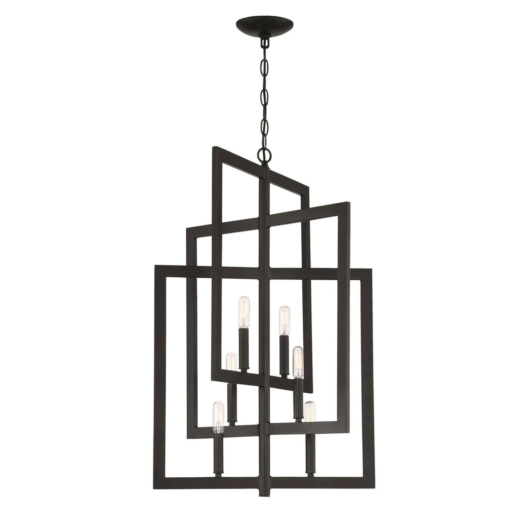 6 Light Espresso Foyer Z415540