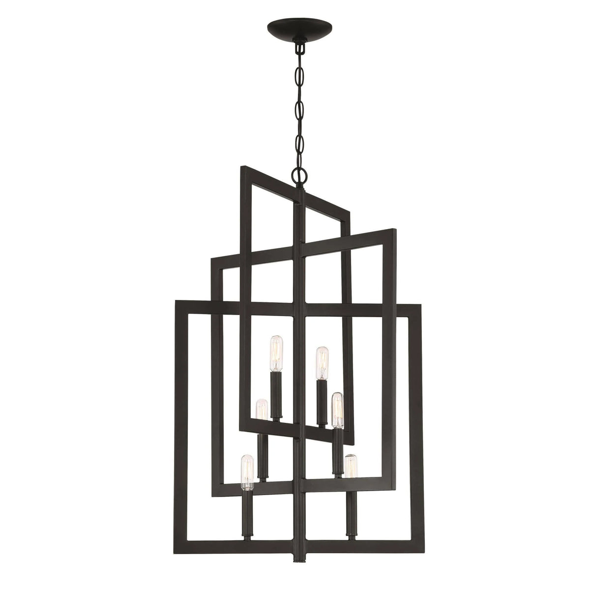 6 Light Espresso Foyer Z415540