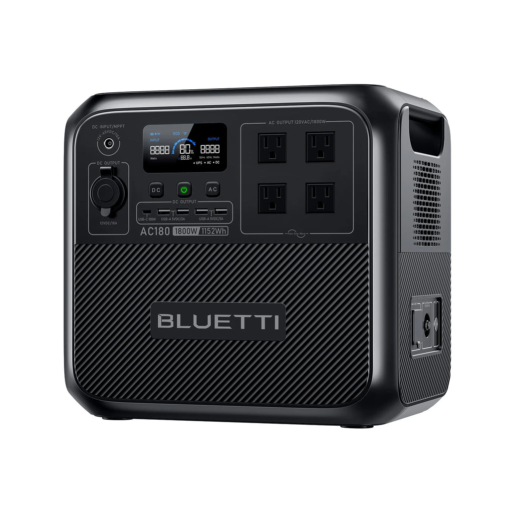 1800W 1152Wh LiFePO4 Portable Solar Generator W6468