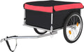 Foldable Bike Cargo Trailer with 20" Wheel & Waterproof Cover Y59059
