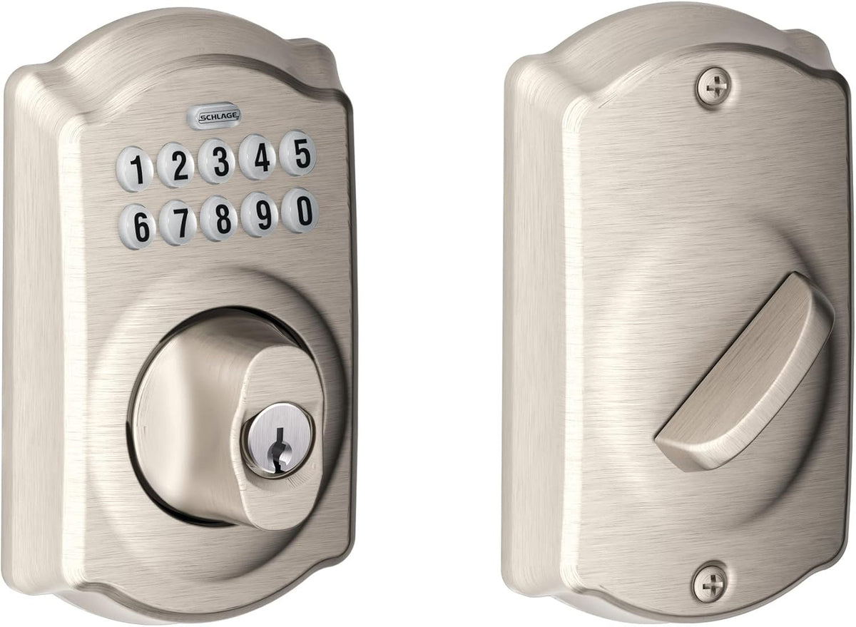 Aged Bronze Keypad Deadbolt E6671