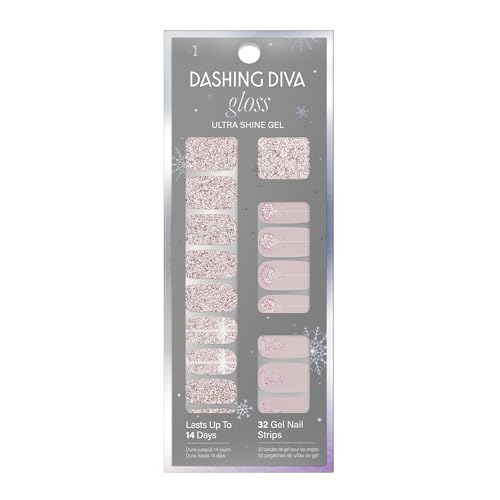Gloss Nail Strips, 32 Nail Wraps, 1 Prep Pad, 1 Nail File T2469
