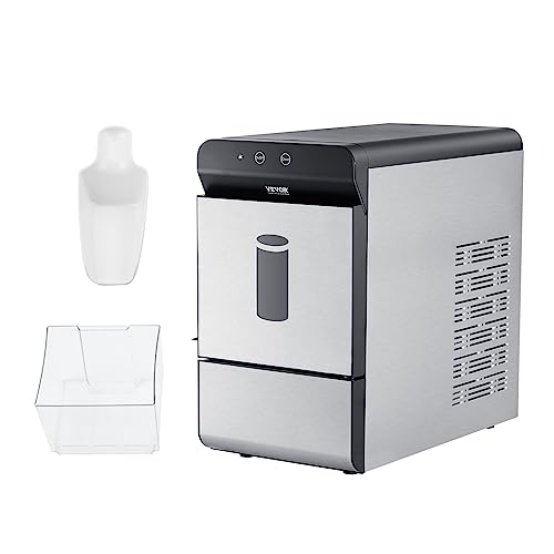 400LBS/24H Ice Making Machine with 330.7LBS Storage Bin I46822
