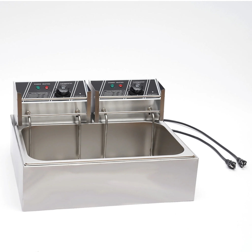 5000W 12L Stainless Steel Electric Deep Fryer J9826