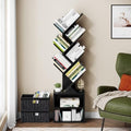 6 Tier Wood Bookshelf with Storage Drawer J838