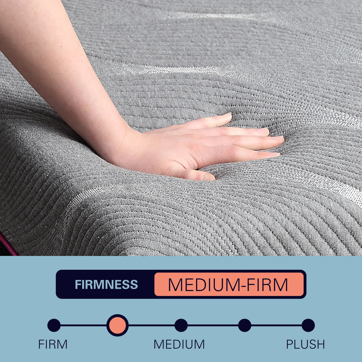 Twin XL Size 3-Layer Talalay Latex Foam Mattress U6836