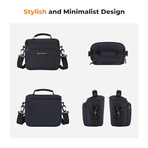 Camera Sling Bag Crossbody Camera Case DSLR SLR Compact Shoulder Photography Bag Beige D945596