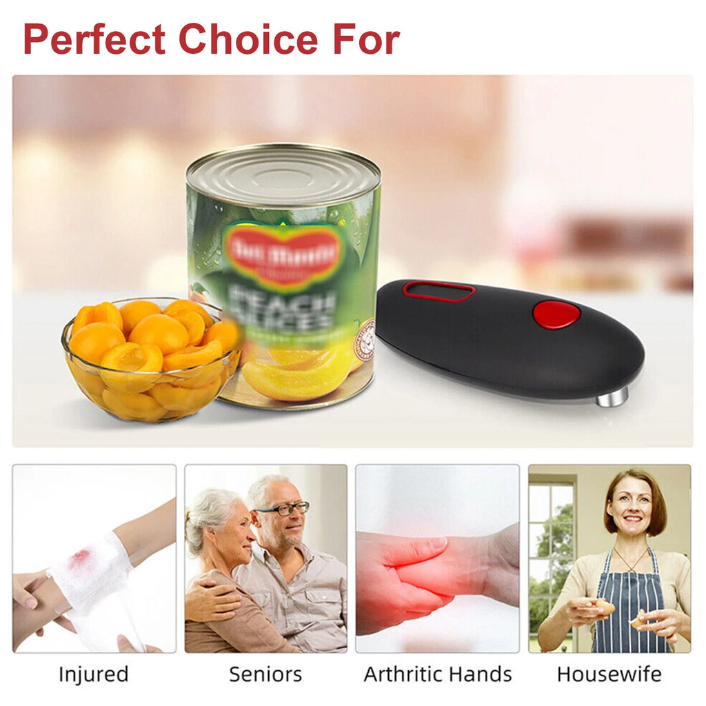 Automatic Electric Can Opener Stainless Steel Q112