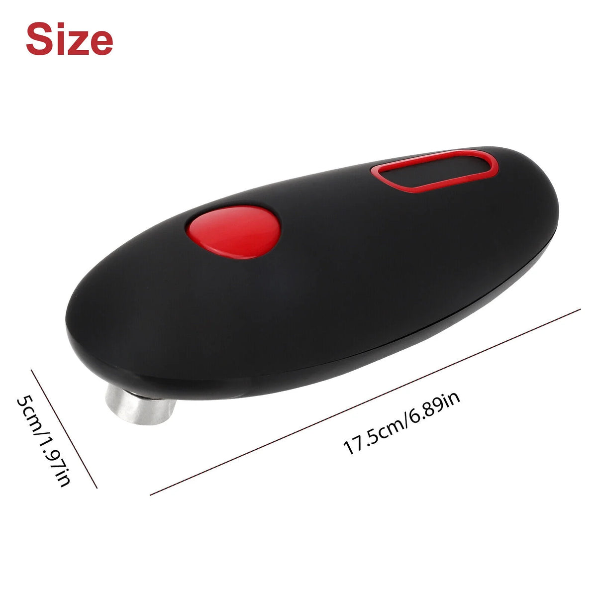 Automatic Electric Can Opener Stainless Steel Q112