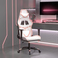 Black and Camouflage Faux Leather Gaming Chair with Footrest E8427