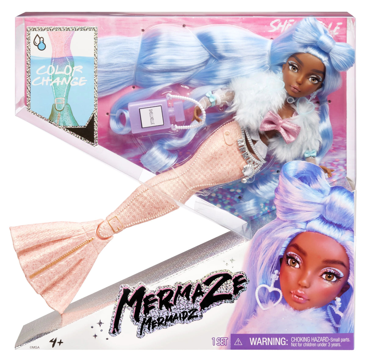 Color Change Mermaid Fashion Doll with Accessories K71979