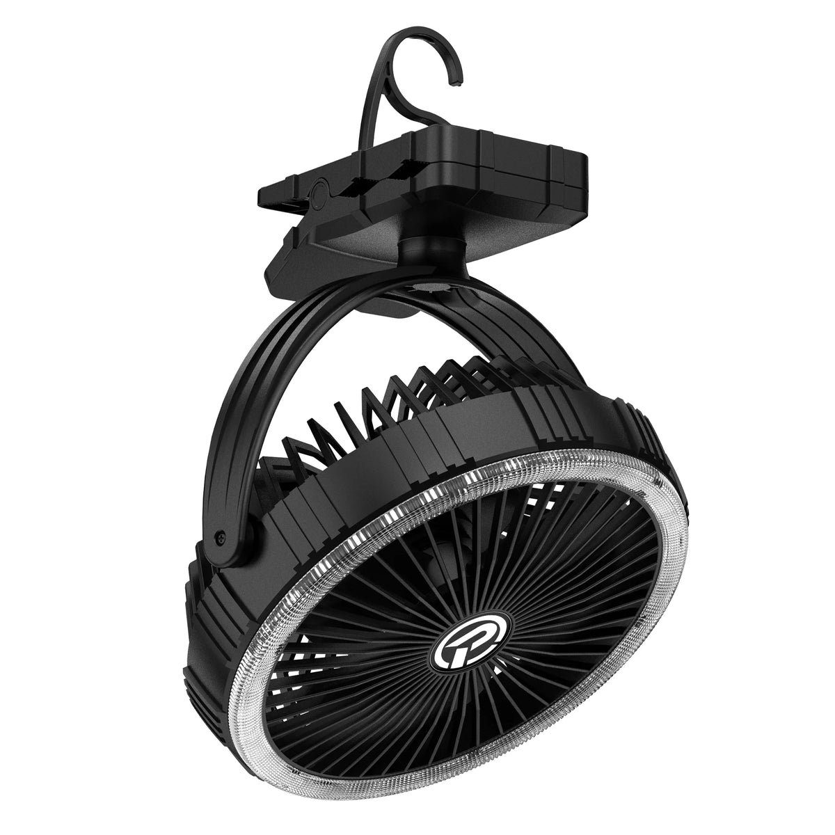 Rechargeable Clip-On Fan with LED Lights D364361