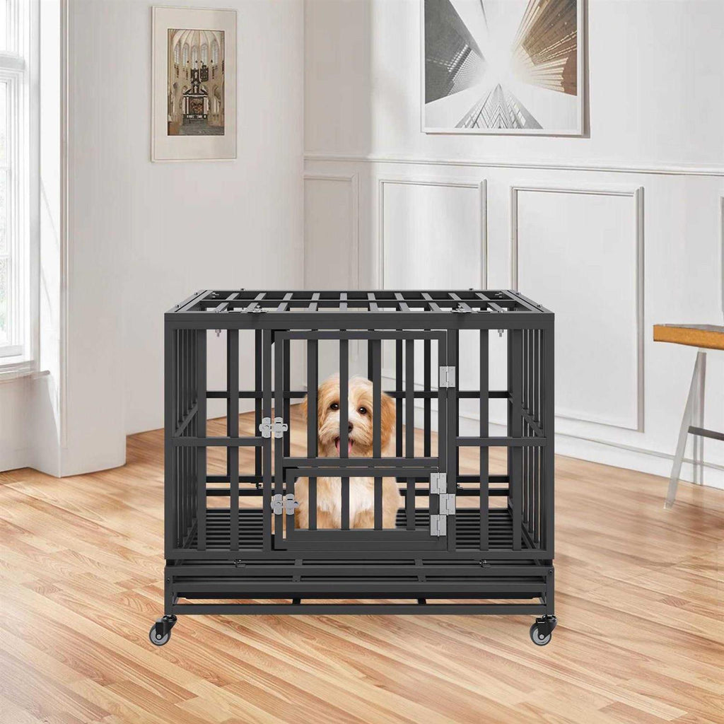 38 Inch Heavy Duty 3-Door Dog Crate M675306