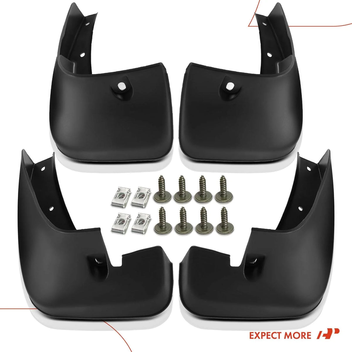 Mud Flaps Splash Guards 4-PC Set I73475