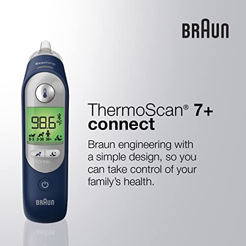 Ear Thermometer with Color-Coded Digital Display N123