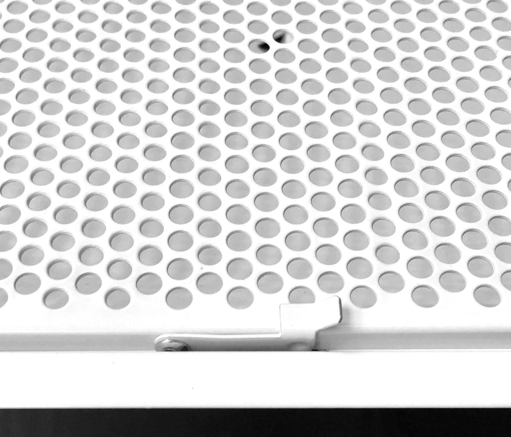 24 x 24 Metal Drop Ceiling Return Grill with 12 Collar I5673