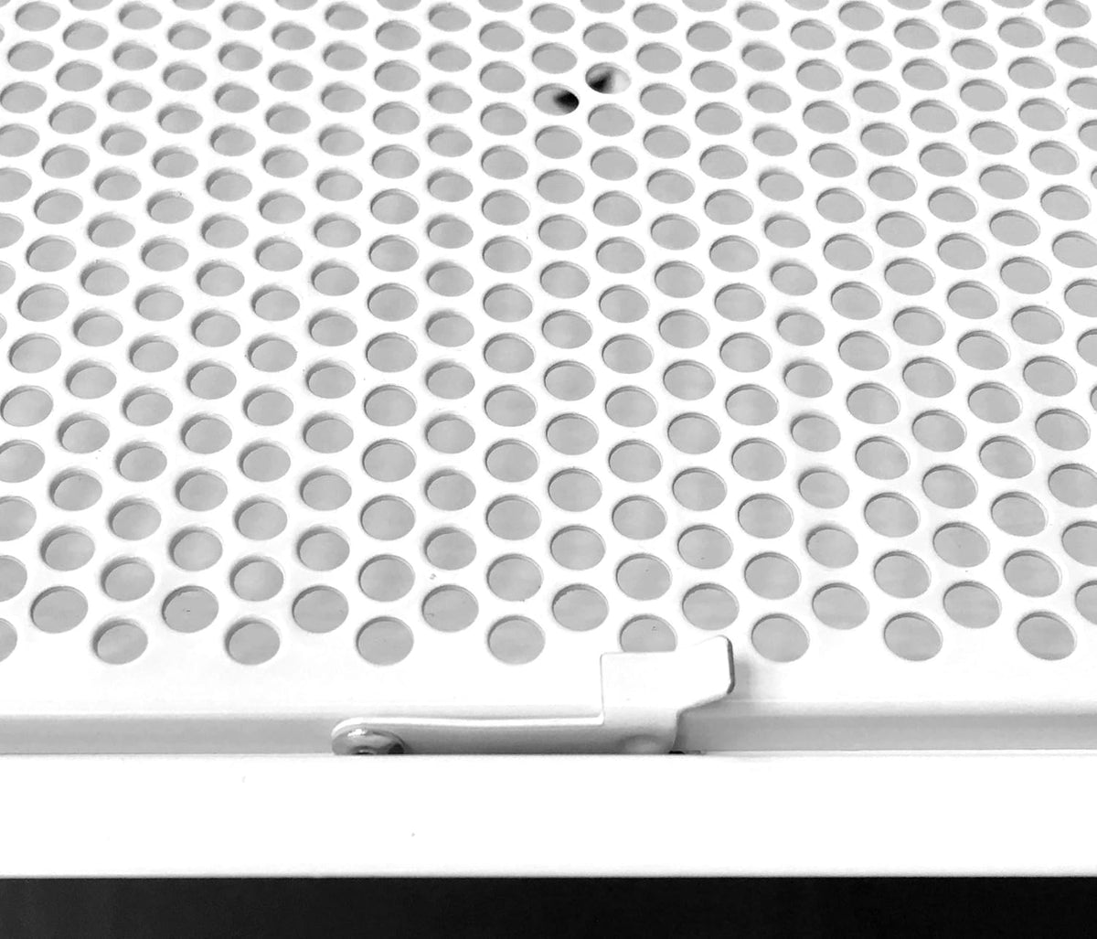 24 x 24 Metal Drop Ceiling Return Grill with 12 Collar I5673