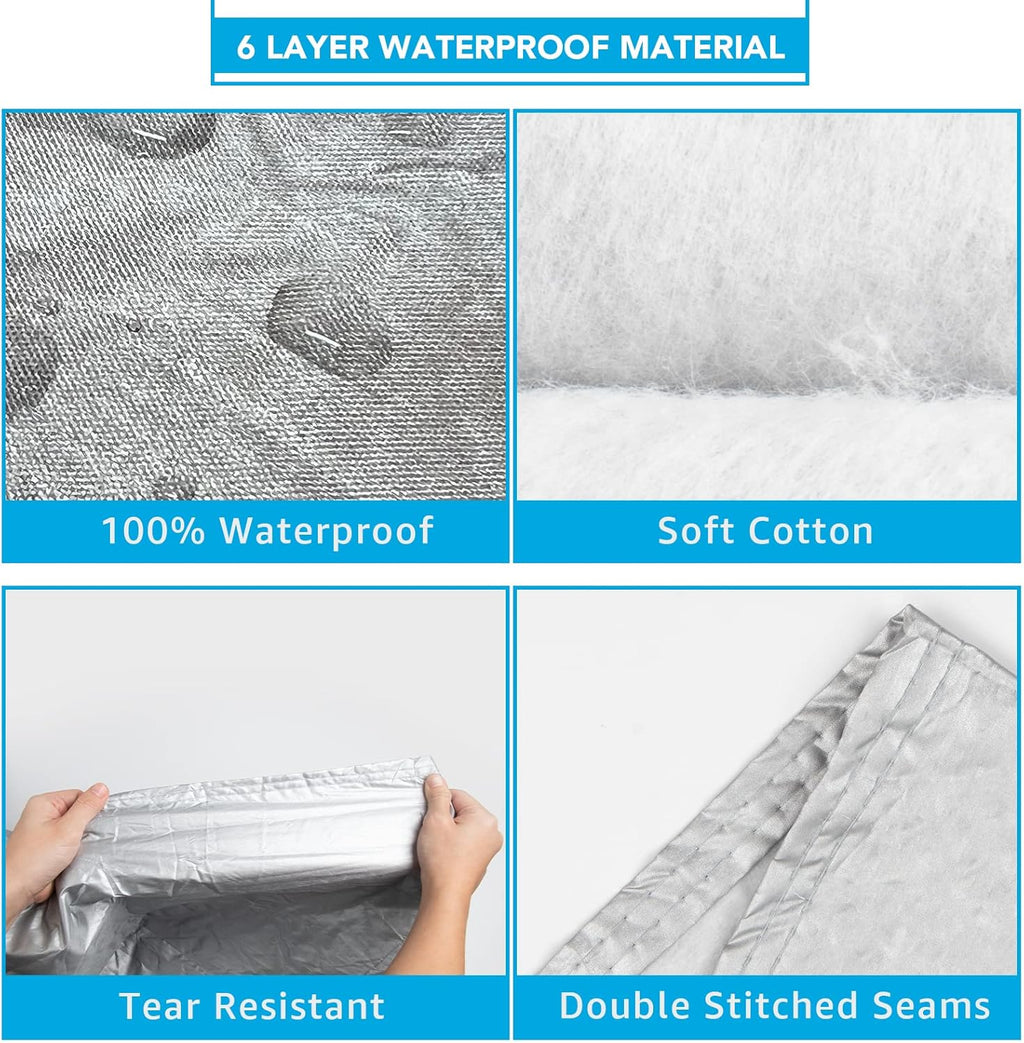 Waterproof All Weather Car Cover with Zipper S9562