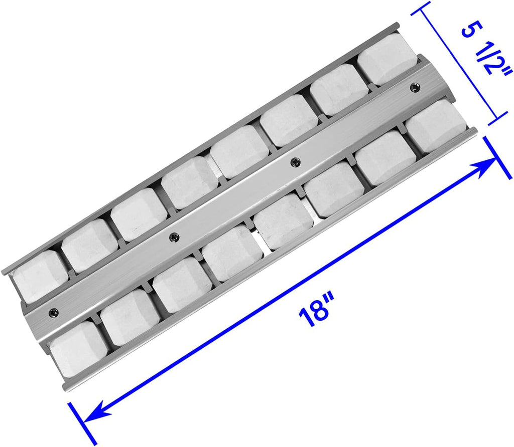 18" X 5-1/2" BBQ Grill Briquette Tray Heat Plates Shield Replacement Parts X498709
