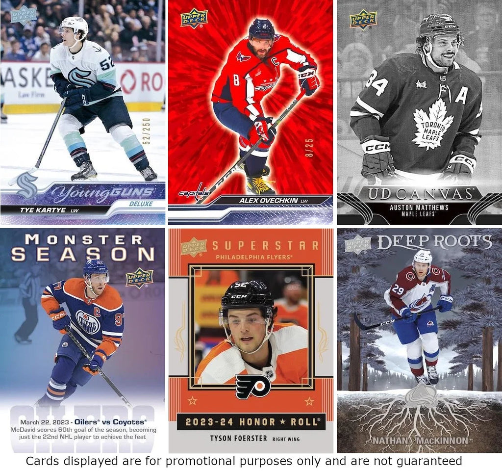 2023-24 Upper Deck Series 2 Hockey Mega Blaster Y30905
