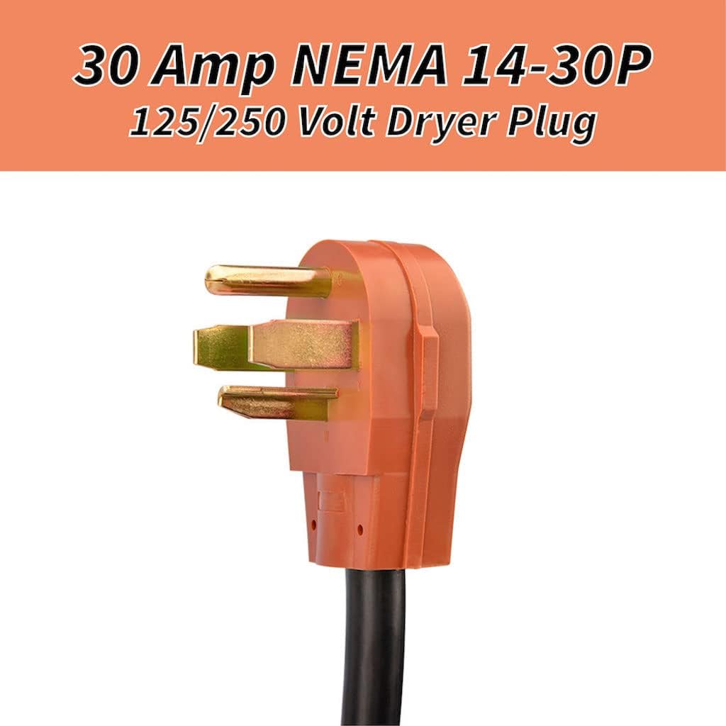 25 Ft. Heavy Duty 4-Prong 30 Amp Power Extension Cord C2566
