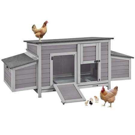 Chicken Coop with 2 Nesting Boxes V3023