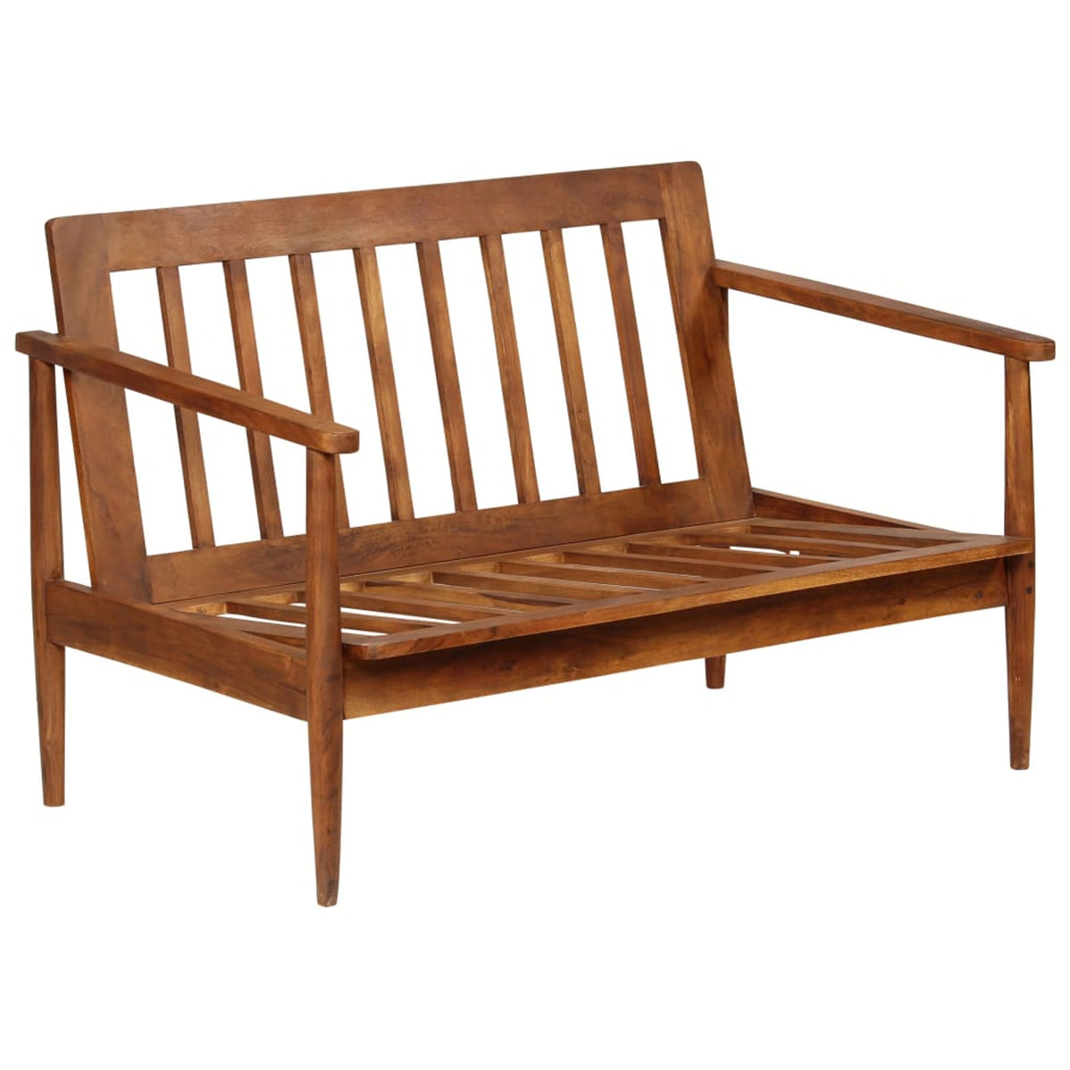 Brown Real Leather 2-Seater Sofa H4517
