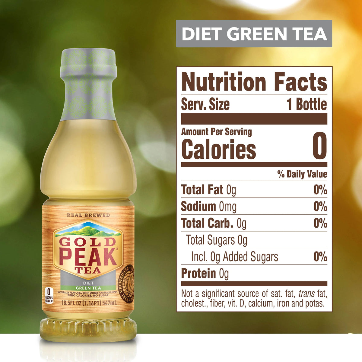 Green Tea 18.5 fl oz 12 Count G180930
