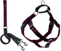 Burgundy X-Large No Pull Dog Harness and Leash R640151