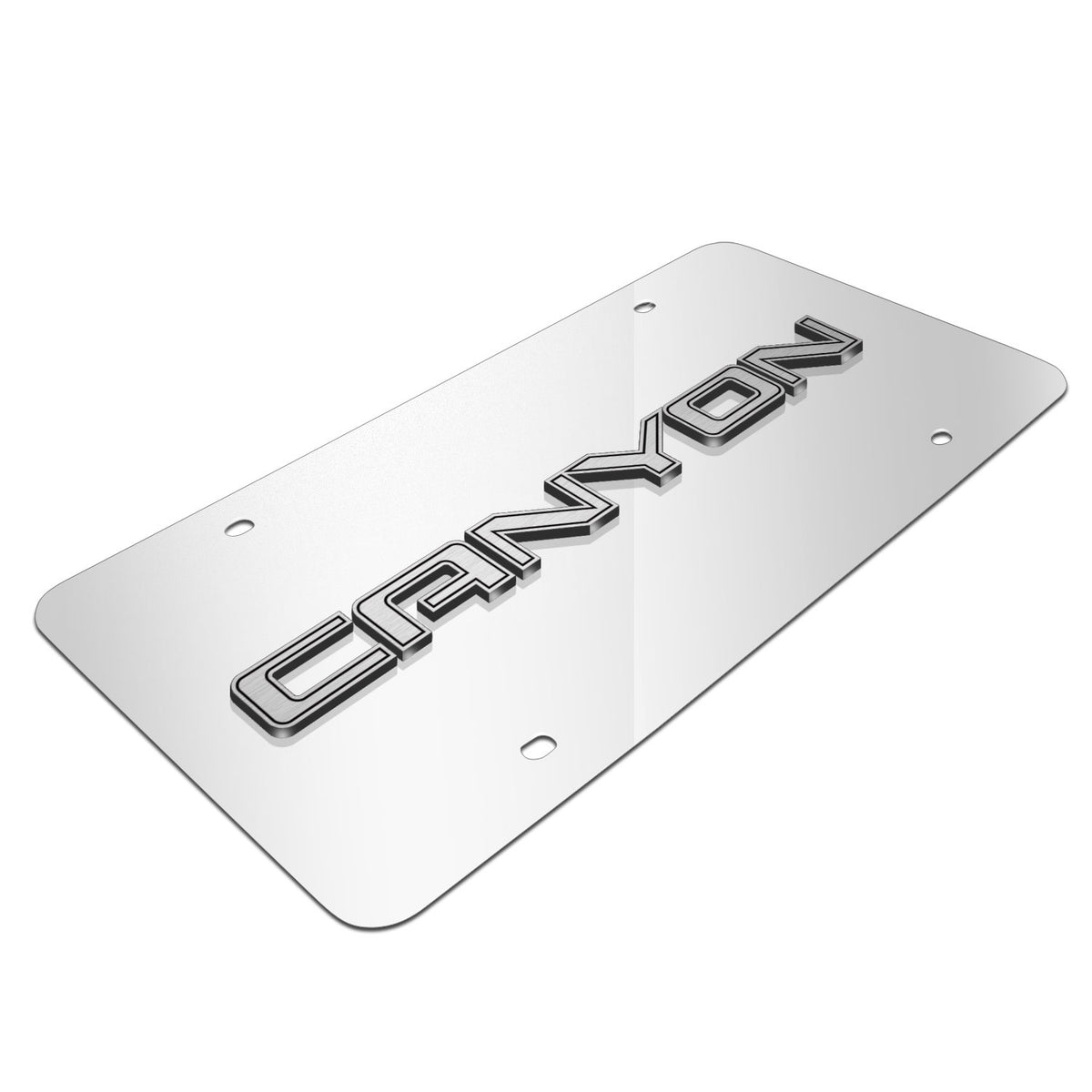 Chrome Stainless Steel License Plate N596526