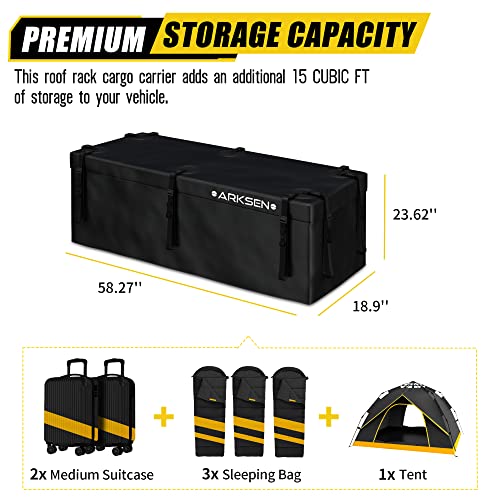 Hitch Cargo Carrier Bag Waterproof 15 Cubic Feet S9221