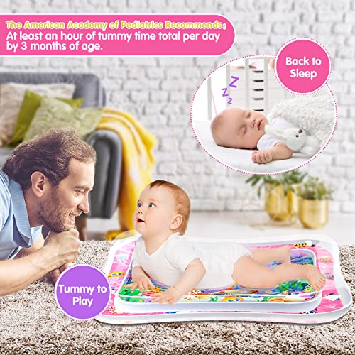 Inflatable Tummy Time Water Play Mat T455