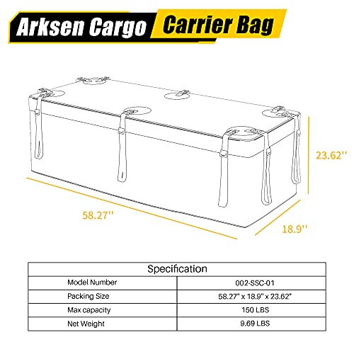 Hitch Cargo Carrier Bag Waterproof 15 Cubic Feet S9221