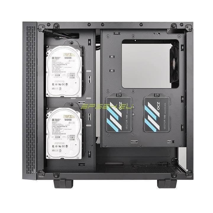 Black Midi-Tower Tempered Glass Edition G92879